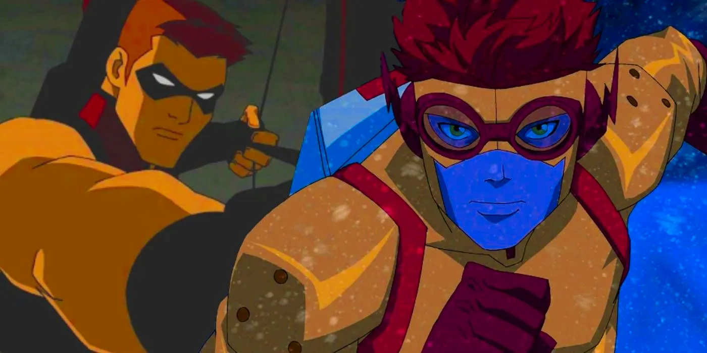 Young Justice Kid Flash Red Arrow custom image Image