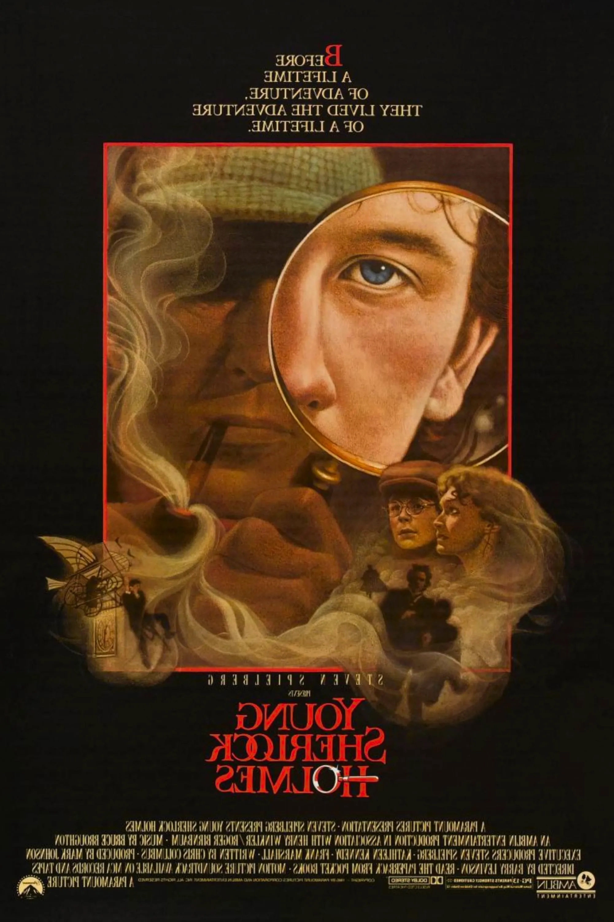 Young Sherlock Holmes (1985) - Poster Image