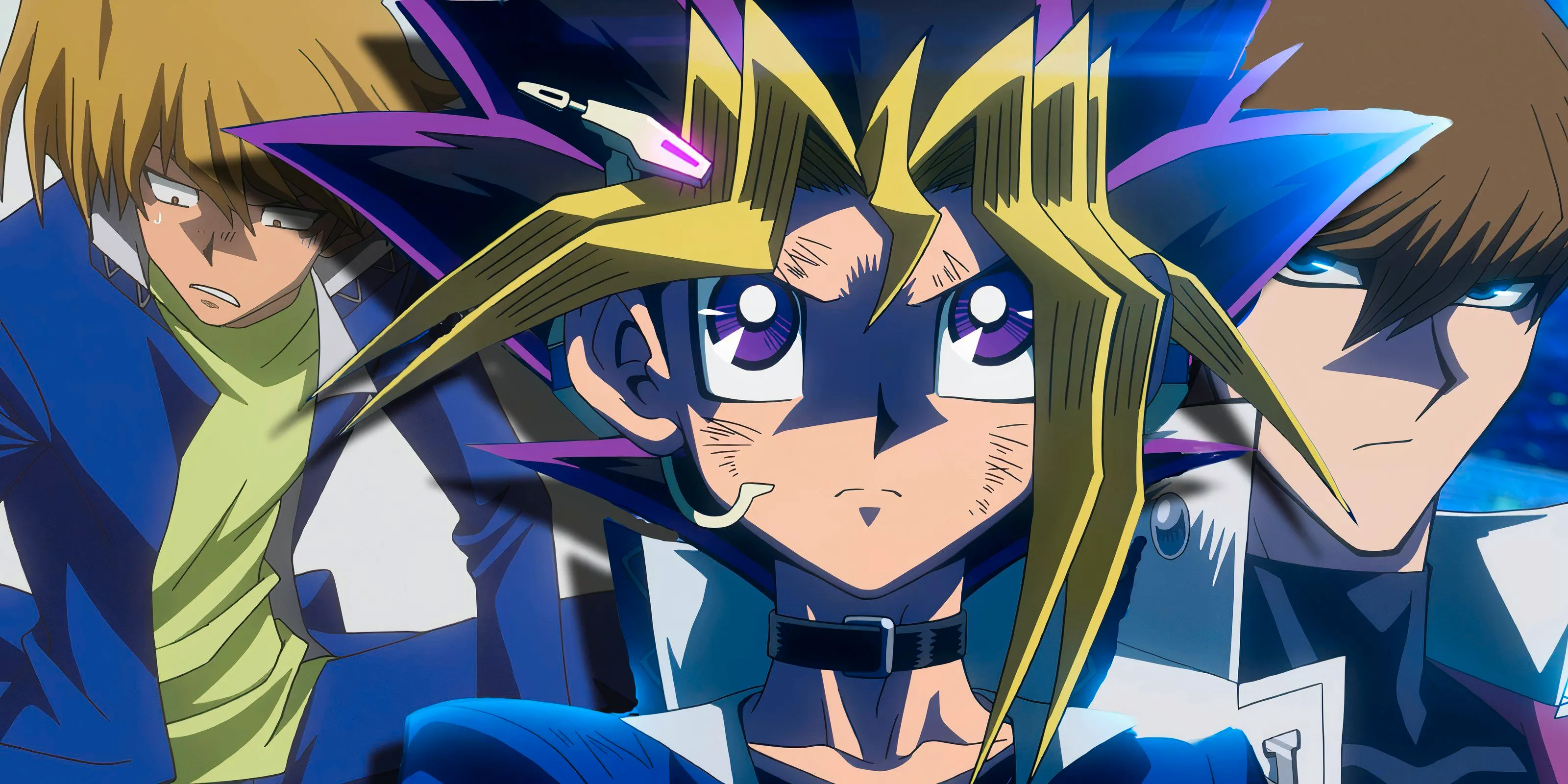 Yugi, Kaiba, and Joey Image