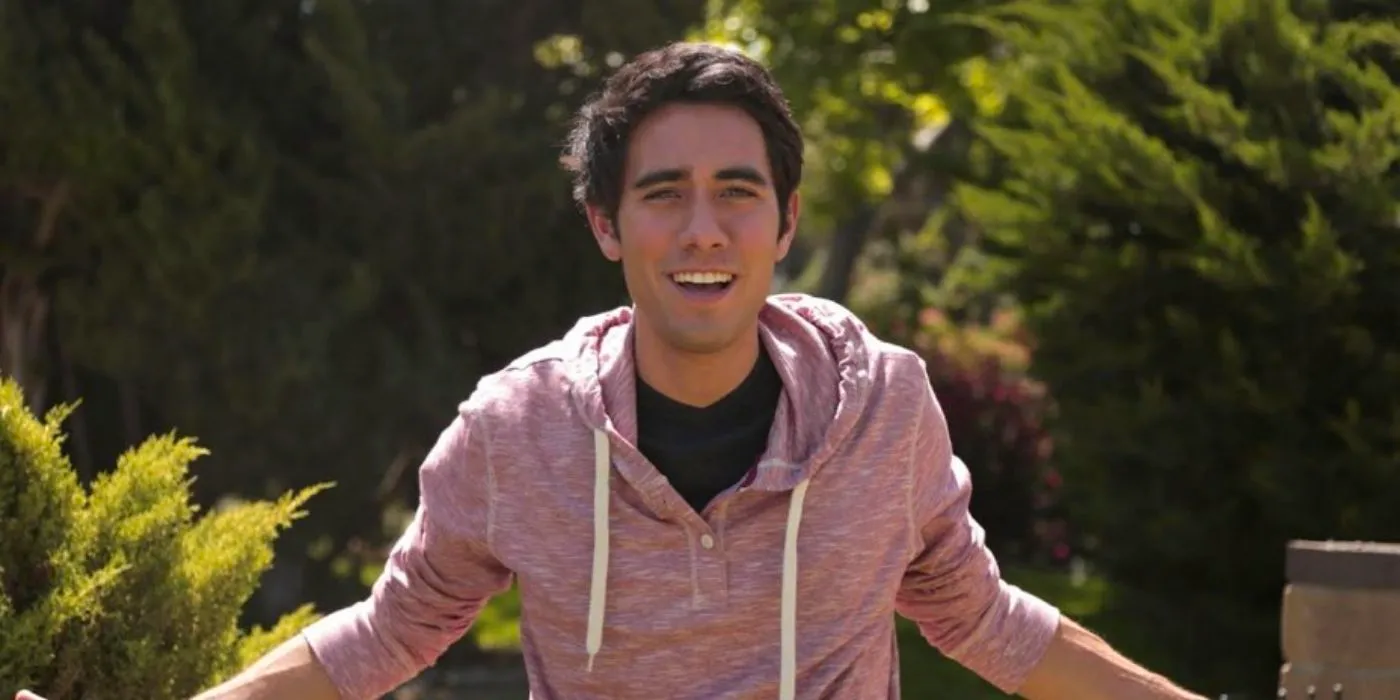 Zach King talking to the camera in TikTok. Image