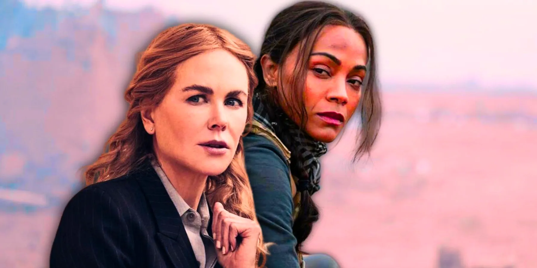 Zoe Saldana and Nicole Kidman in Special Ops Lioness Image