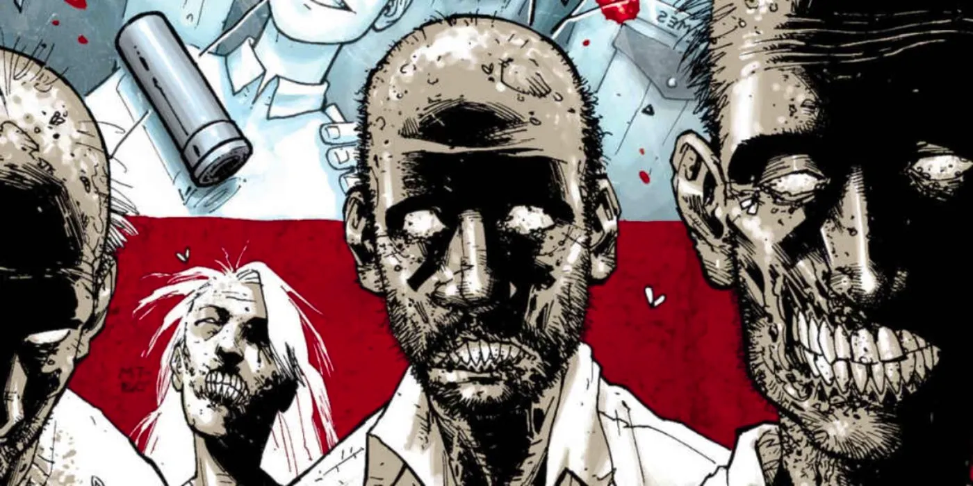 Zombies from The Walking Dead comic series. Image