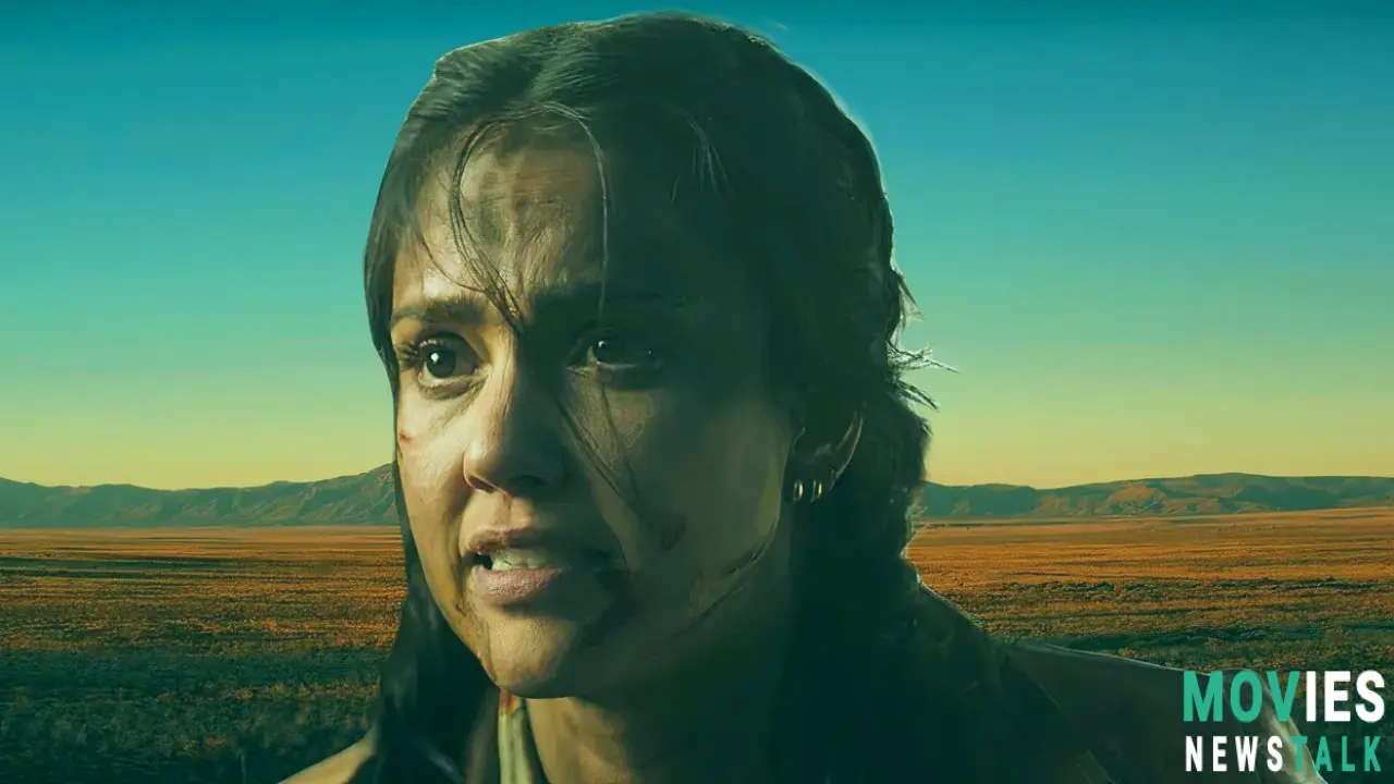 According to Rotten Tomatoes, Jessica Alba's latest film *Trigger Warning* is a complete disaster!. Main Image