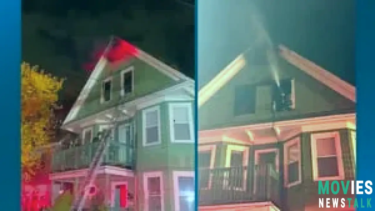 Allston House Fire DISPLACES 8! No Injuries Reported But Massive Damage! Investigation Underway! Main Image