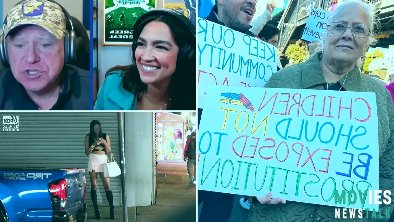 AOC Slammed for Gaming Livestream Amidst Queens Prostitution PROTEST!  Huge Controversy Erupts! Main Image