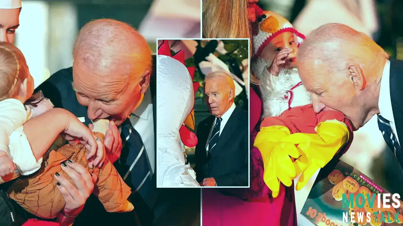 Biden Bites BABIES at White House Halloween?!  Playful President Sparks Online Debate + Spooky History! Main Image