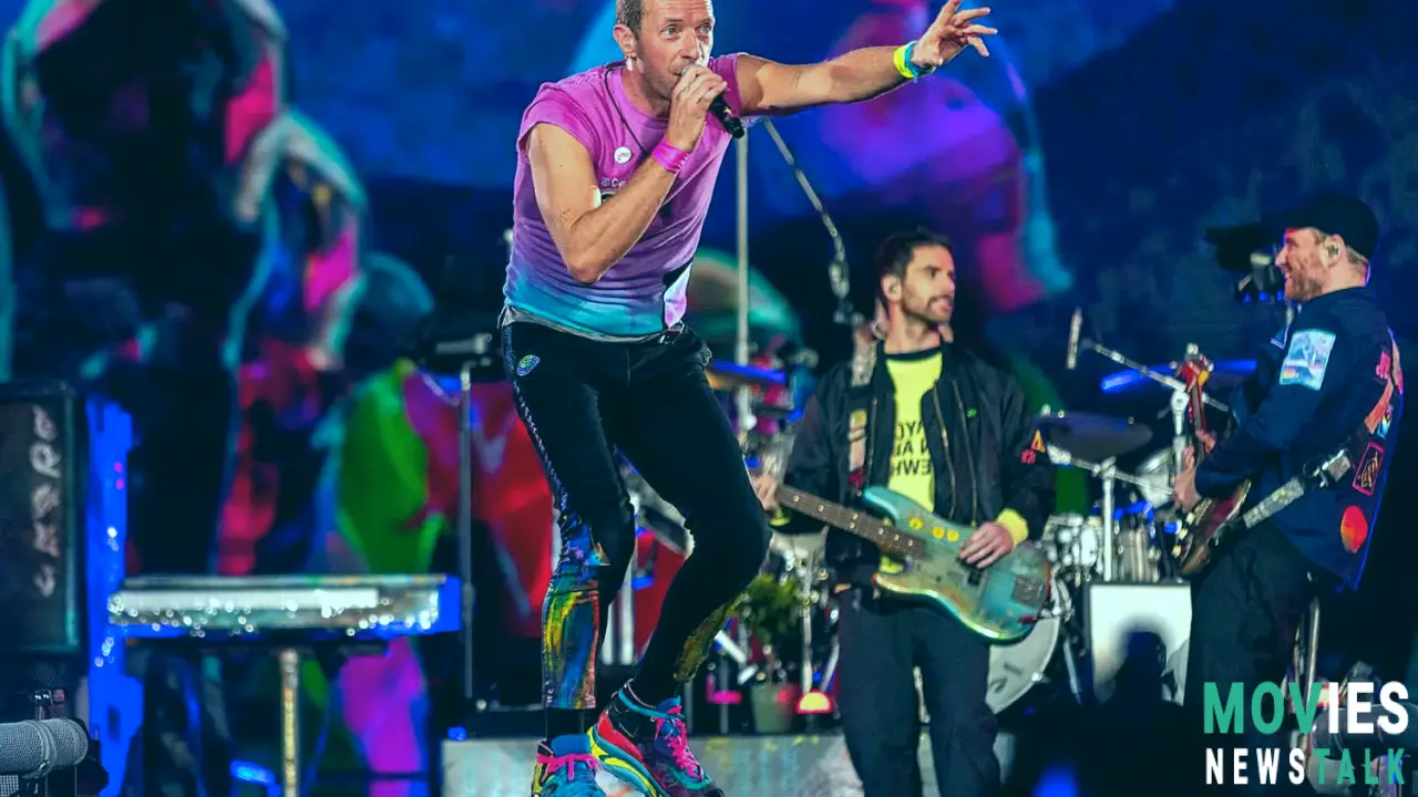 Chris Martin FALLS Through Stage Trapdoor During Coldplay Concert! Hilarious Video Goes Viral! Main Image