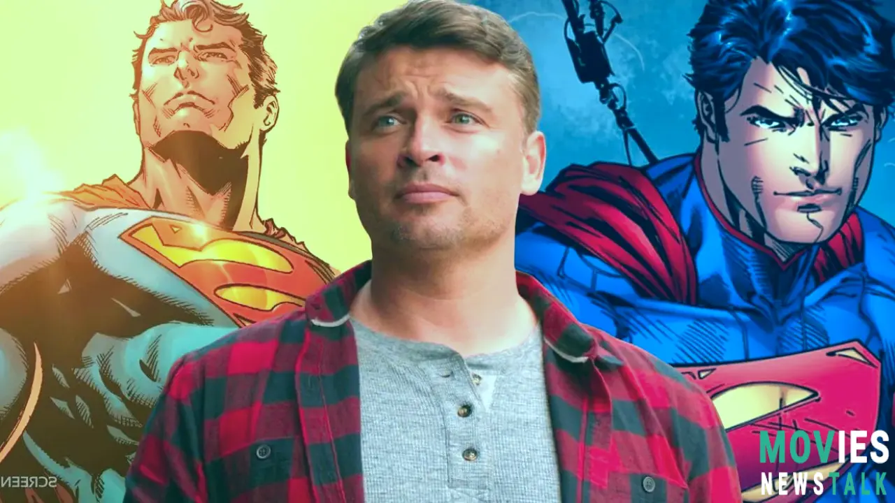 DC Fan Art Images Tom Welling's Smallville Superman in the Future Gets 10 Suit Designs. Main Image