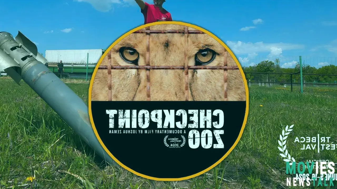 Documentary Poster Show on Checkpoint Zoo Showing 2022 Ukrainian Animal Rescue Story Main Image