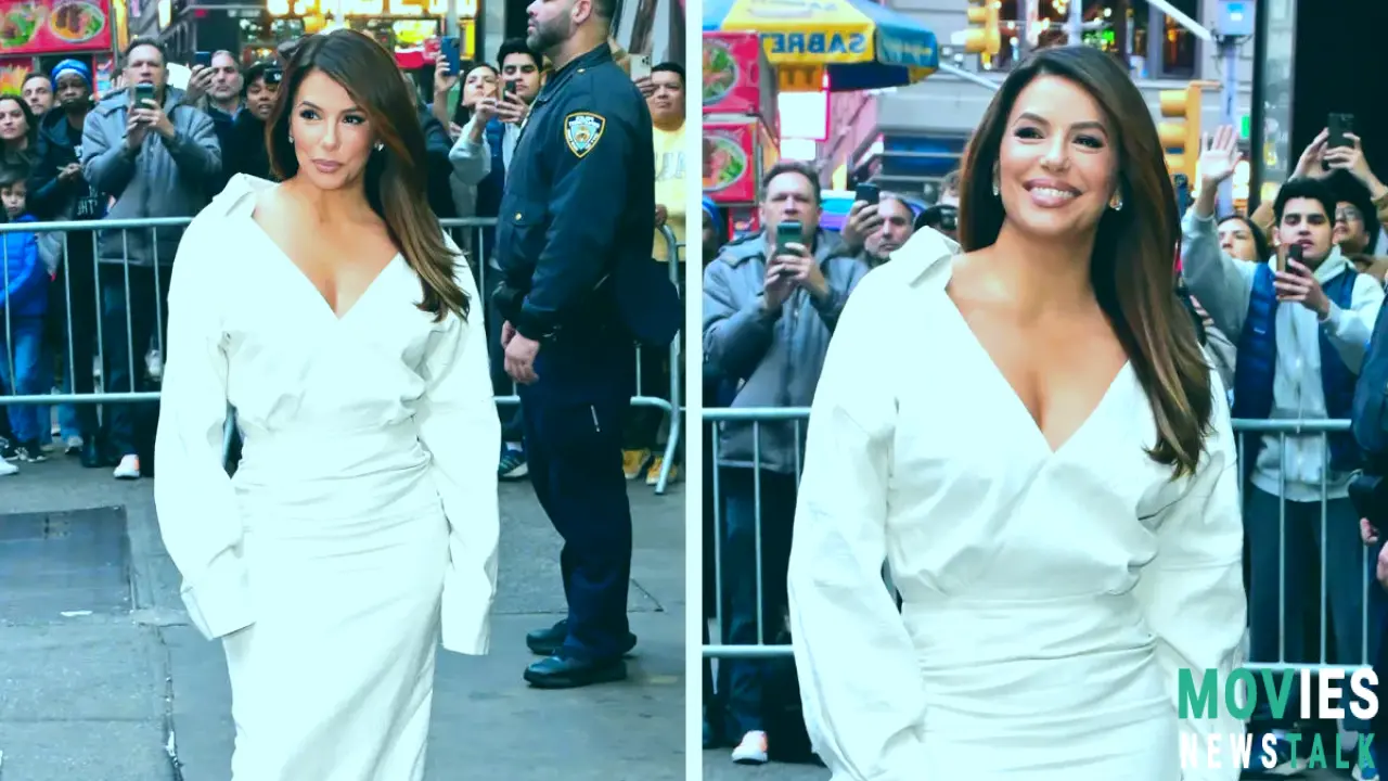 Eva Longoria's STUNNING White Outfit!  'GMA' Appearance + New Cookbook! See the Gorgeous Photos! Main Image