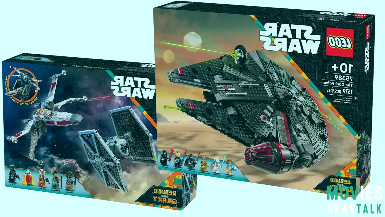 EXCLUSIVE! LEGO Star Wars: Rebuild the Galaxy - The Dark Falcon and TIE Fighter Mash-Up. Main Image