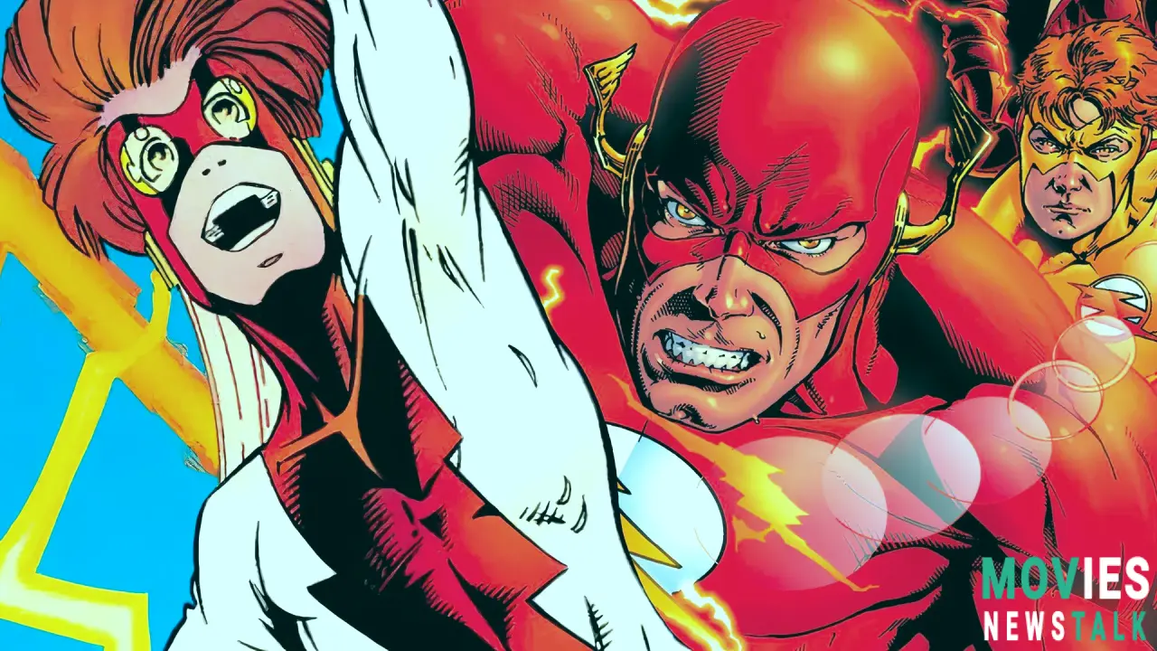 For All His Time-Traveling Crimes, DC's Future Flash Gets Hilarious Want Poster. Main Image