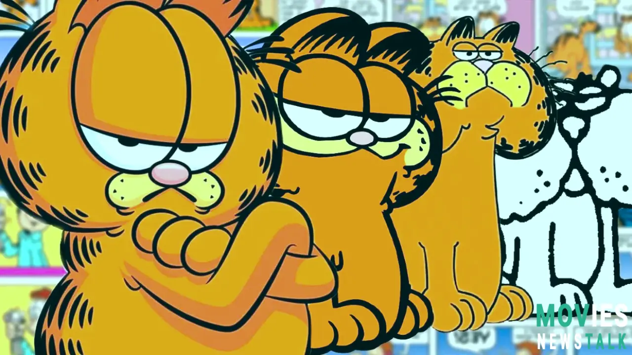 Garfield's Design Evolution: From Tabby to Icon Main Image