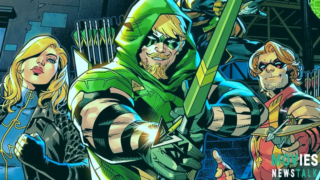 Green Arrow Returns with Team Arrow, Dusting Bat-Family. Main Image