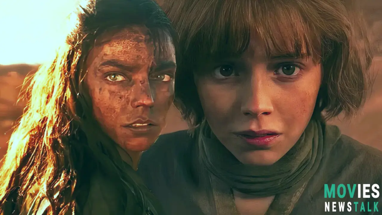 Groundbreaking CGI reveal from Furiosa show Anya Taylor-Joy and Young Actress merging faces. Main Image