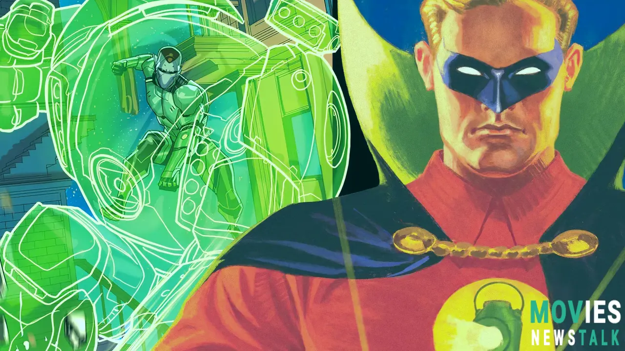 Lantern of Green Colors The Power of Alan Scott Is Clearly Greater Than That of the Others. Main Image