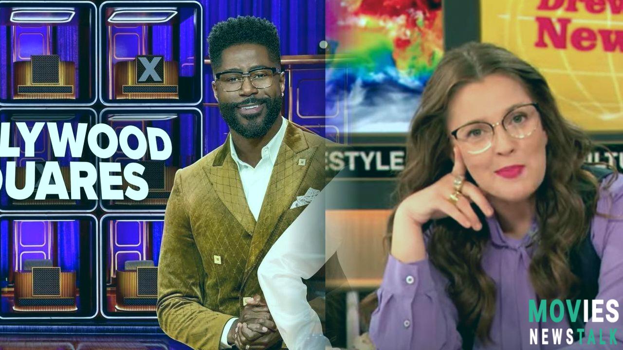 Nate Burleson's Hollywood Takeover: NFL Star Hosts Drew Barrymore on 'Squares' Main Image