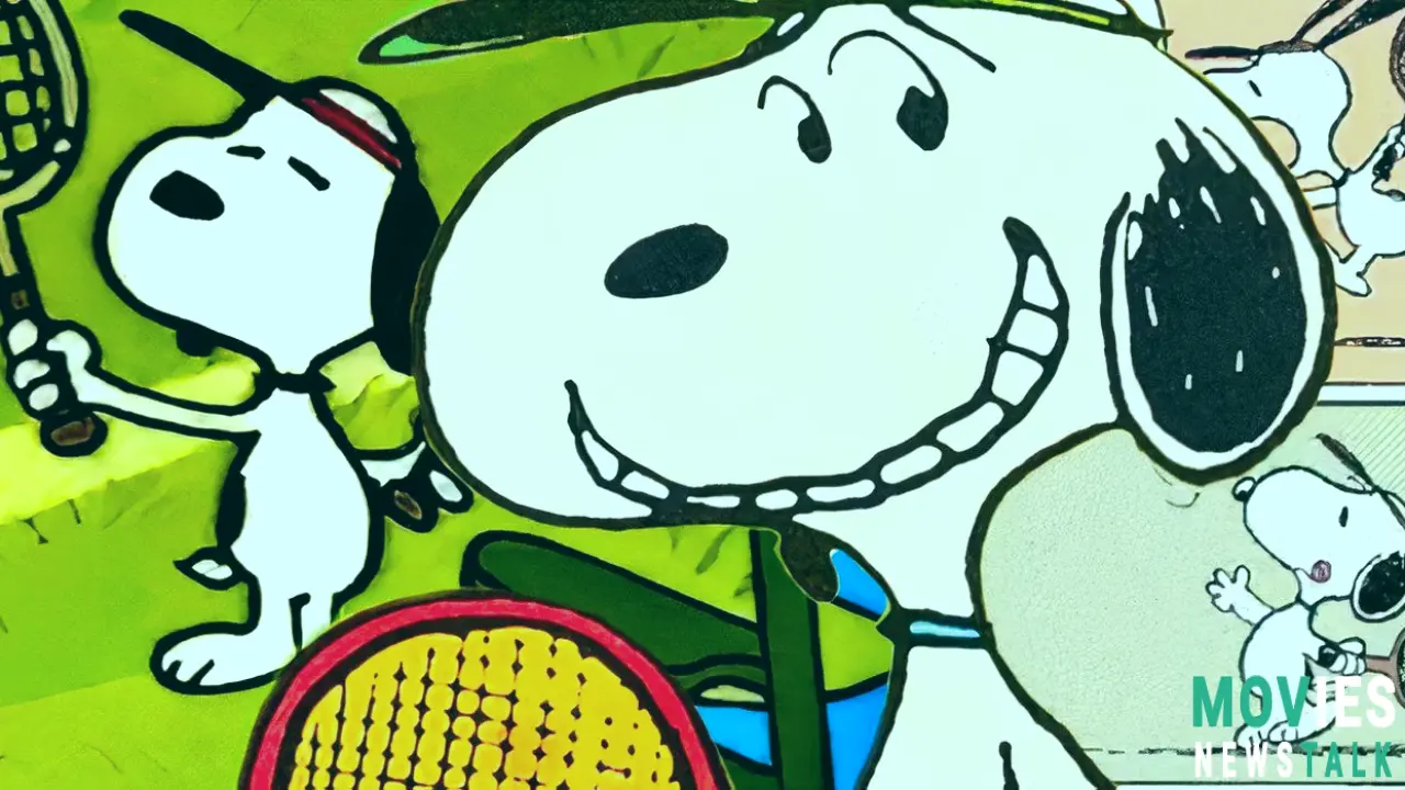 Snoopy's Tennis Pro Alter Ego: The 'World Famous Tennis Player' from Peanuts Main Image