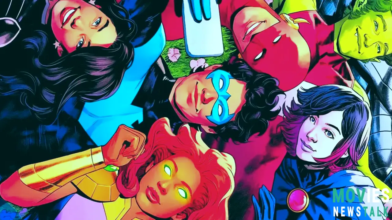 Teen Titans Road Trip: New Art Shows The Team's Fun Side Main Image