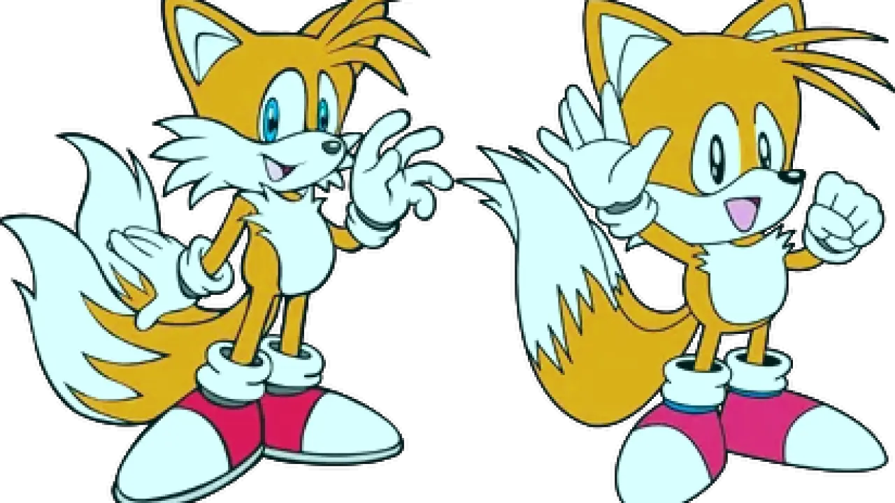 Two Tails Sonic: Miles Prower, Sonic the Hedgehog 2, & Tails' Original Design Main Image