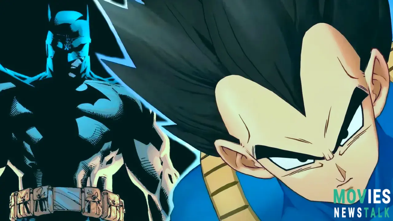 Vegeta and Batman Crossover Fan Art: A Surprising Fusion of Worlds Main Image