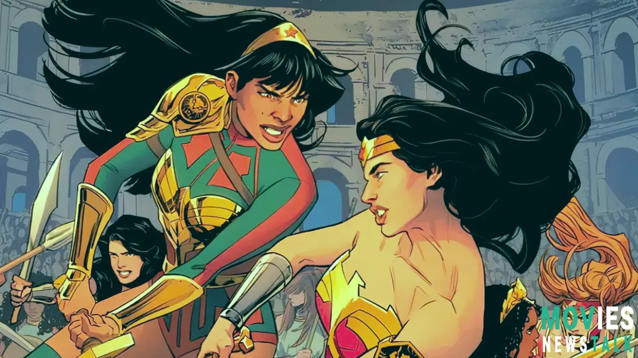 Wonder Woman Exiled from Themyscira: The Shocking News Main Image