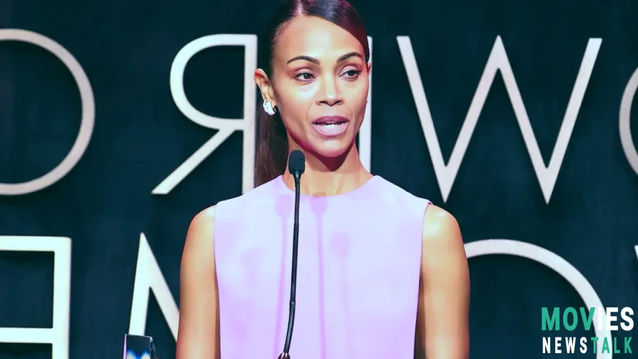 Zoe Saldaña's EMOTIONAL Speech at Variety's Power of Women!  Star-Studded Gala & Inspiring Message! Main Image