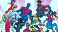 A massive multiversal Spider-Hero team forms for a sinister squadron war in Marvel's Spider-Society.