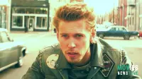 Austin Butler describes horrific bike accident he had filming "The Bikeriders" with Tom Hardy.