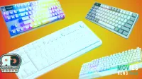 BEST White Gaming Keyboards 2024!  RGB, Mechanical, Wireless – Top Picks & Buyer's Guide!