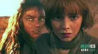 Groundbreaking CGI reveal from Furiosa show Anya Taylor-Joy and Young Actress merging faces.