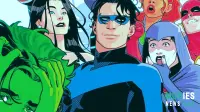 Nightwing Honors Titans Replacing Justice League in Comedy Cosplay.