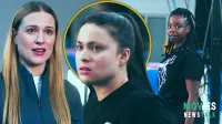 Tense Backspot Clip: Gymnastics Drama Hits Theaters Evan Rachel Wood and Devery Jacobs.