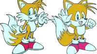 Two Tails Sonic: Miles Prower, Sonic the Hedgehog 2, & Tails' Original Design