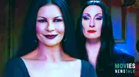 Wednesday: Morticia Addams Breaks Tradition With a Red Dress