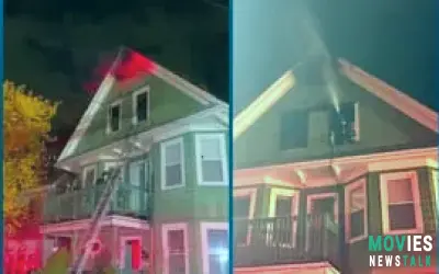 Allston House Fire DISPLACES 8! No Injuries Reported But Massive Damage! Investigation Underway!