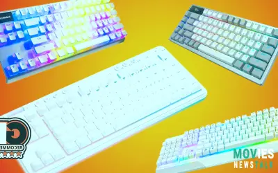 BEST White Gaming Keyboards 2024!  RGB, Mechanical, Wireless – Top Picks & Buyer's Guide!