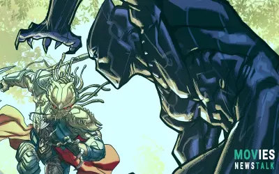 Black Panther vs. Predator: King of Wakanda Faces Off Against Nightmare Hunter