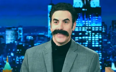 Borat & Ali G ATTACK Trump & Harris! Sacha Baron Cohen's Hilarious Mock Debate Goes VIRAL!