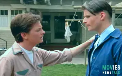 BTTF SHOCKER! Michael J. Fox & Crispin Glover Were Friends BEFORE Marty & George?!  See the UNSEEN Family Ties Footage!