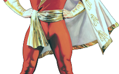 Captain Superhero: The Complete History of Shazam! (Marvel Comic Superhero Captain)