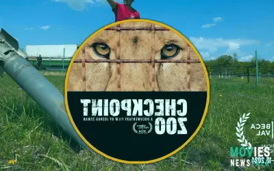 Documentary Poster Show on Checkpoint Zoo Showing 2022 Ukrainian Animal Rescue Story