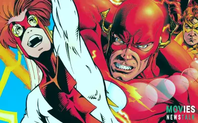 For All His Time-Traveling Crimes, DC's Future Flash Gets Hilarious Want Poster.