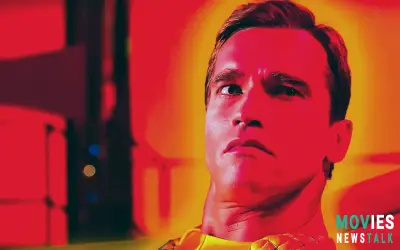 Glen Powell teases Edgar Wright's " Running Man" remake, "Very Much Not the Original Schwarzenegger Flick."