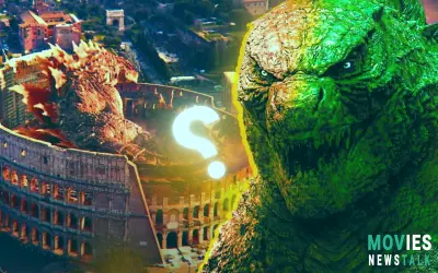 Godzilla's Colosseum Nap: Why He Enjoys the Roman Arena in Godzilla x Kong: The New Empire.