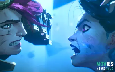 Heartbreaking War Begins Between Sisters Jinx and Vi in Arcane Season 2 Trailer.