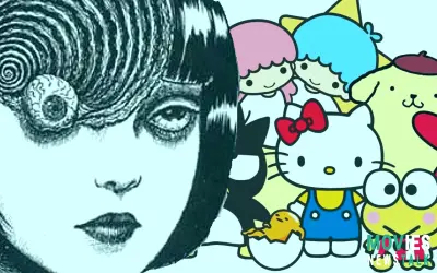 Hello Kitty Meets Junji Ito: Horrifically Cute Crossover Art