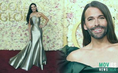 Jonathan Van Ness: Golden Globes Gown, 'Queer Eye' & Beauty Secrets