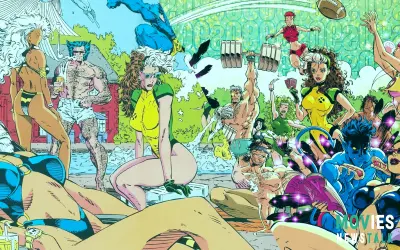 New X-Men Art Honors Pool Party Classic from the 1990s but with a modern twist.