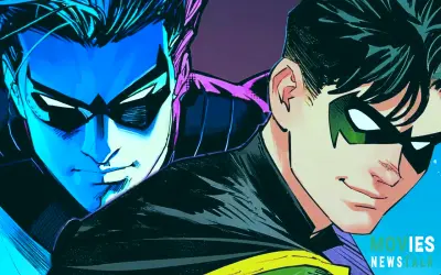 Nightwing's son's Robin costume? It's the coolest.